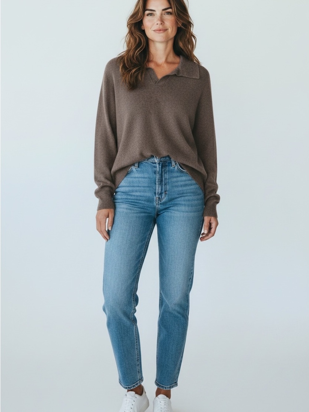 Christian Lacroix Brown Merino Wool Pullover